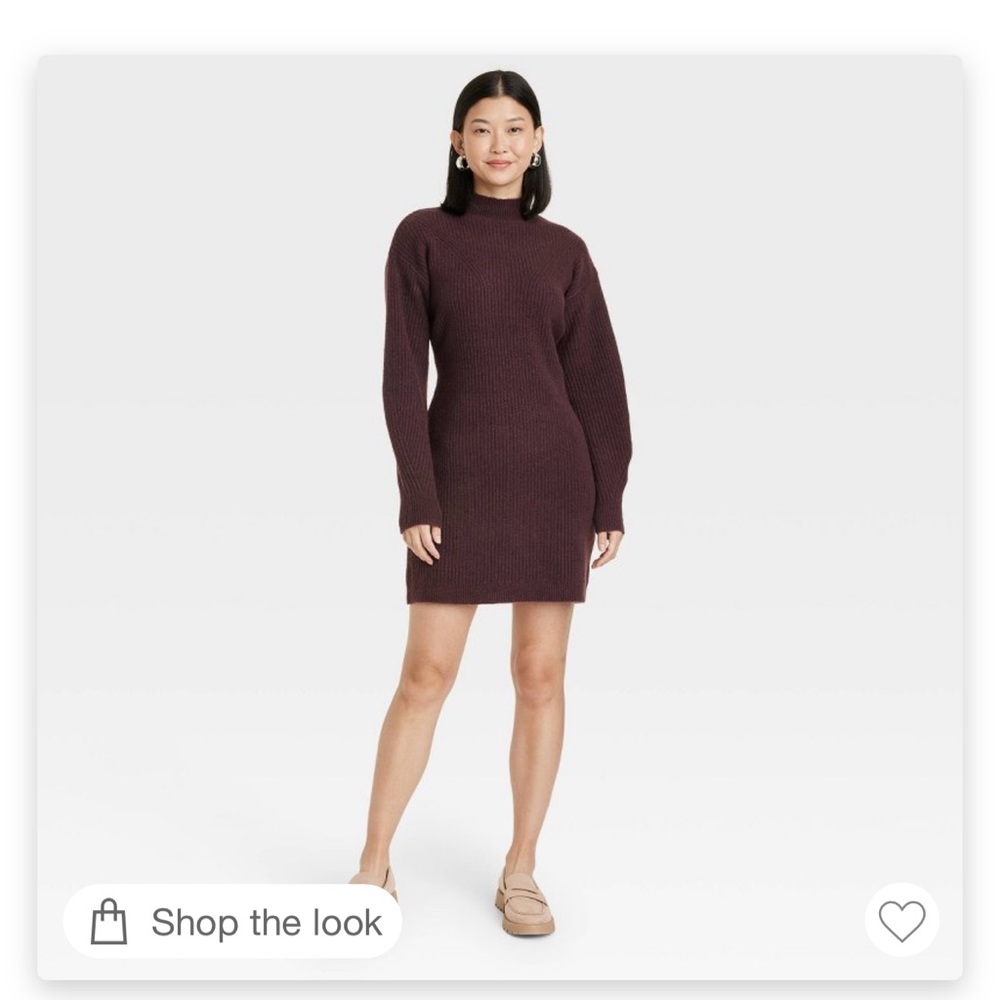 Long sleeve sweater dress. A new Day